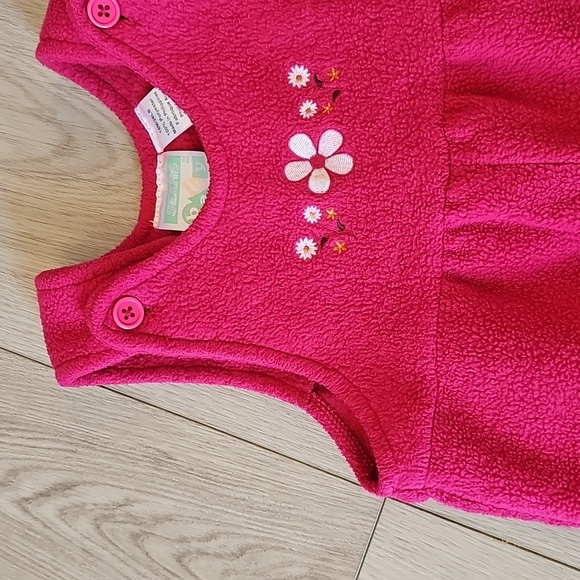 Vintage Sears Baby Fleece Overalls, 18 Months - Picture 2 of 9